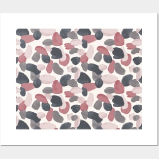 Abstract Camo Posters and Art